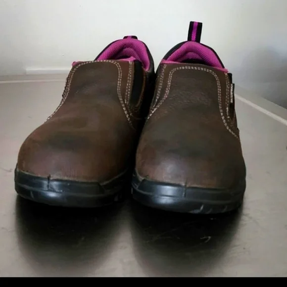 Avenger Foreman Ladies Steel Toe Work Shoe - Picture 1 of 6